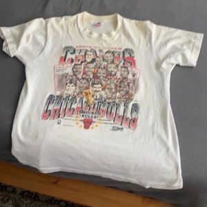 Chicago bulls vintage tee 1991